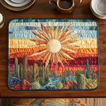 Quilted Placemats | Golden Glow