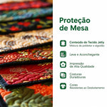 Quilted Placemats | Shimmering Pattern, view 3