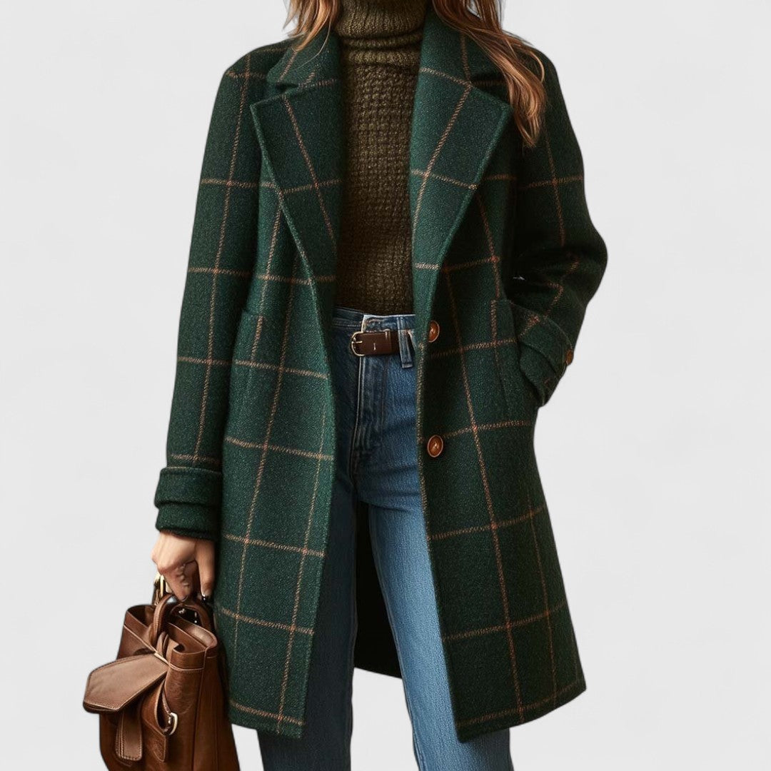 Sally - Classic Check Coat
