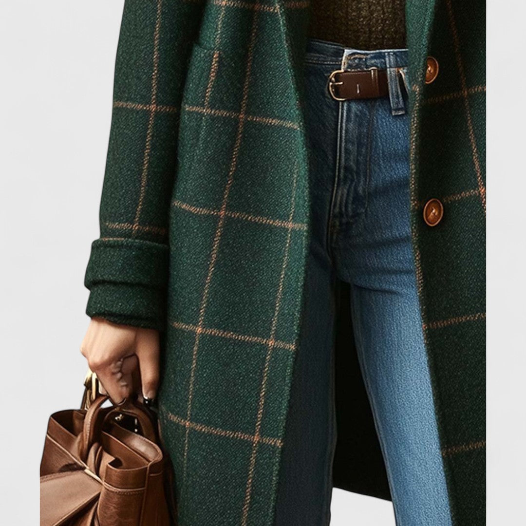 Sally - Classic Check Coat