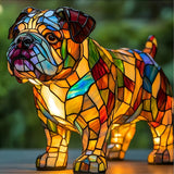 Ben | Stained-Glass-Style Lamp