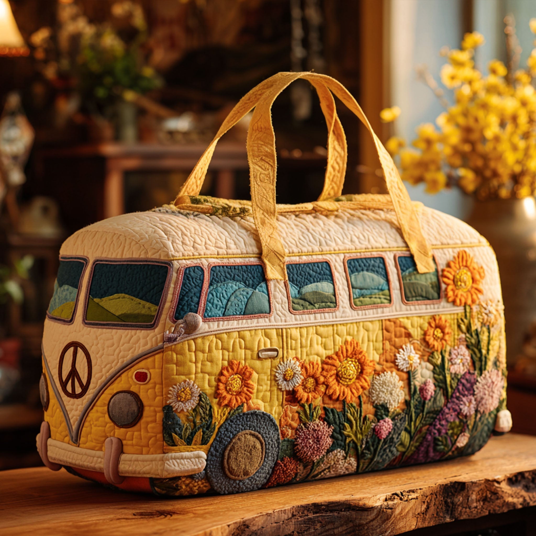 Quilted Travel Bag - Classic Trails