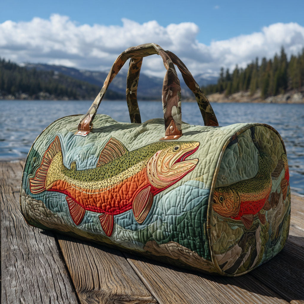 Quilted Travel Bag - Spirit of the Trout
