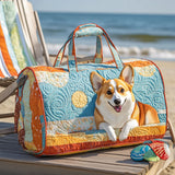 Quilted Travel Bag - Sunshine Smile