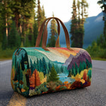Quilted Travel Bag - Forest Glow