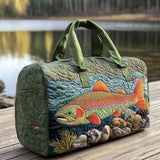 Quilted Travel Bag - River Spirit