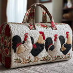 Quilted Travel Bag - Hen Charm