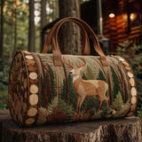 Quilted Travel Bag - Deer in Autumn