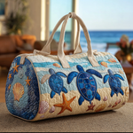 Quilted Travel Bag - Turtle Journey