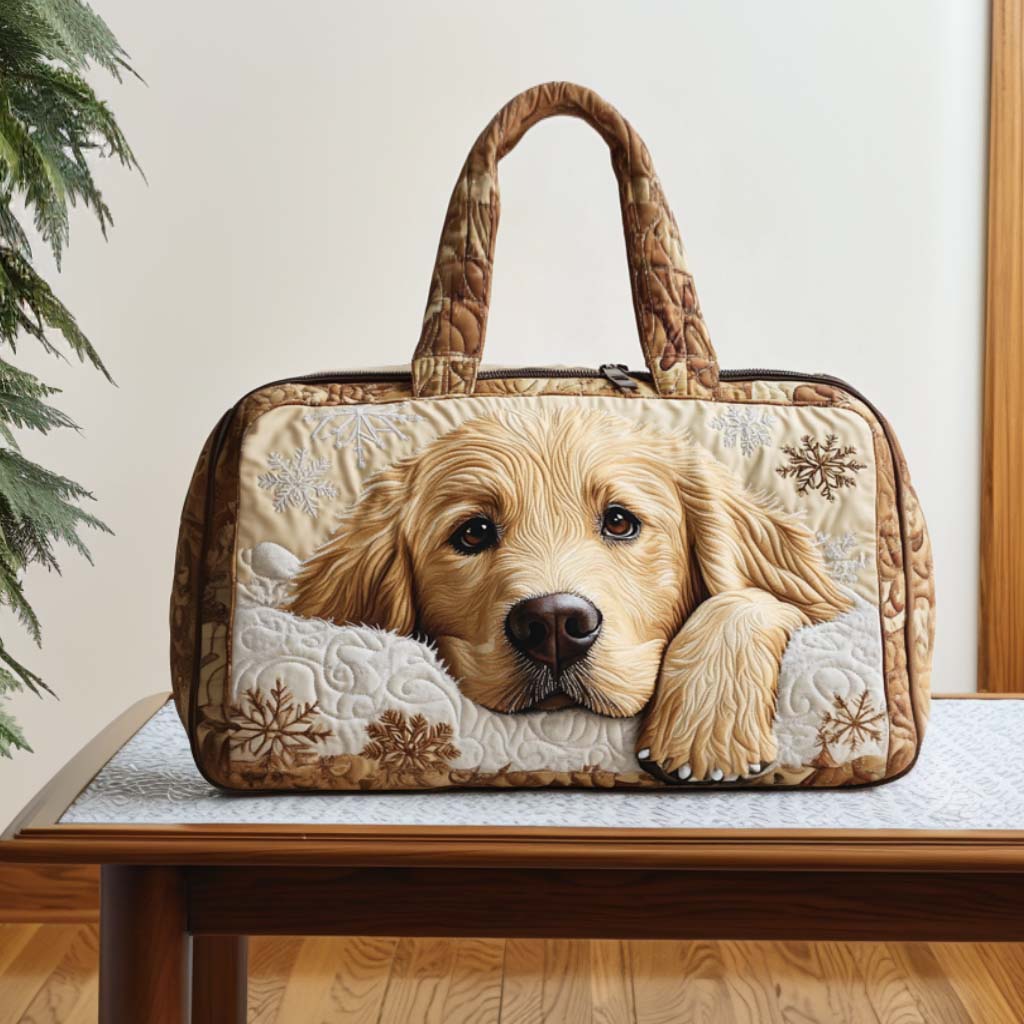 Quilted Travel Bag - Warm Smile