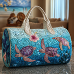 Quilted Travel Bag - Turtle Wave
