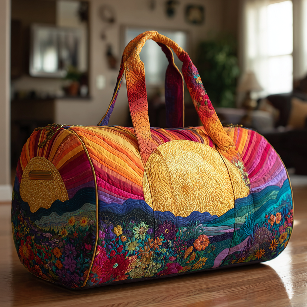 Quilted Travel Bag - Shining Trail