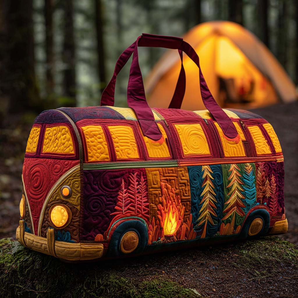 Quilted Travel Bag - Cosy Nights