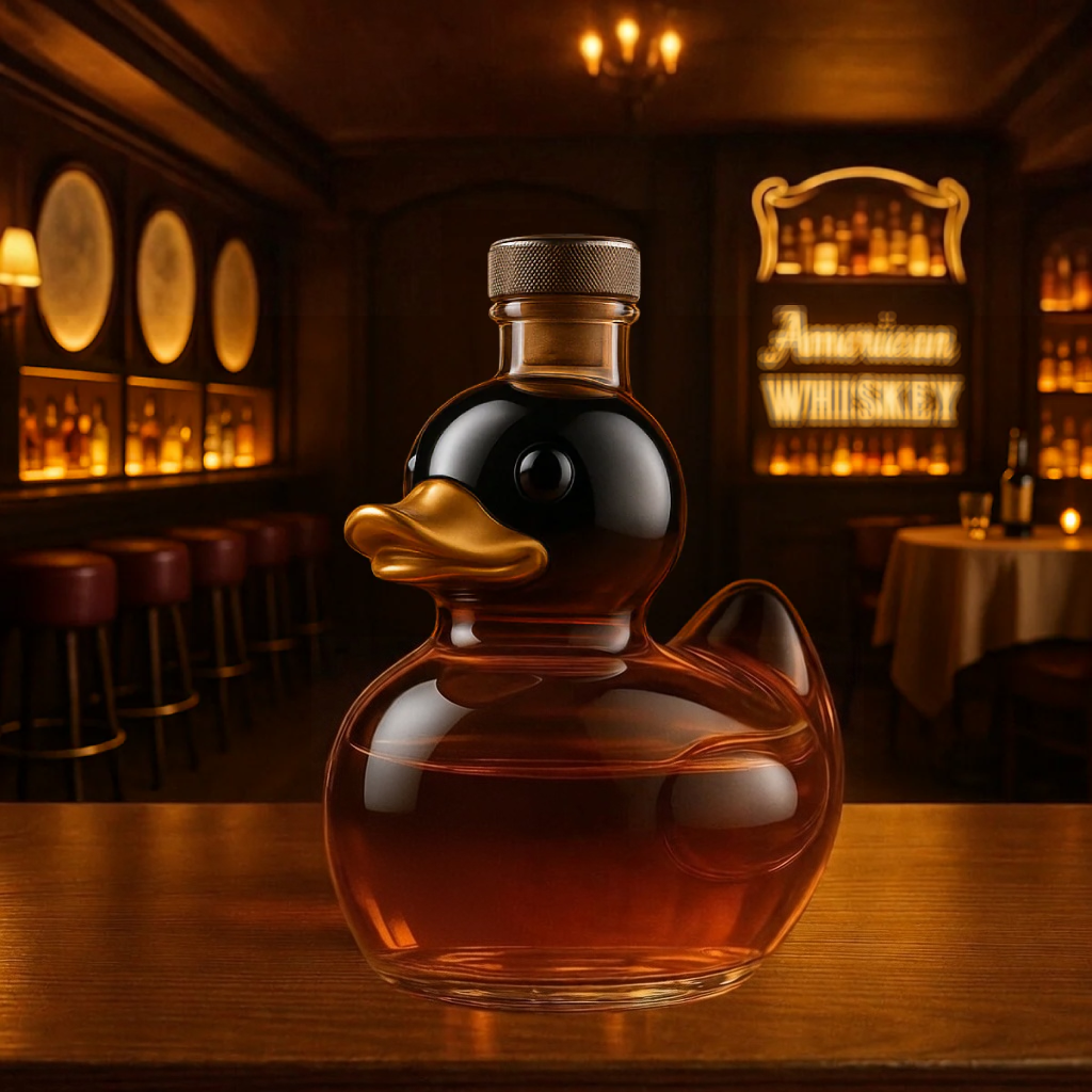 Duck-Shaped Whisky Decanter