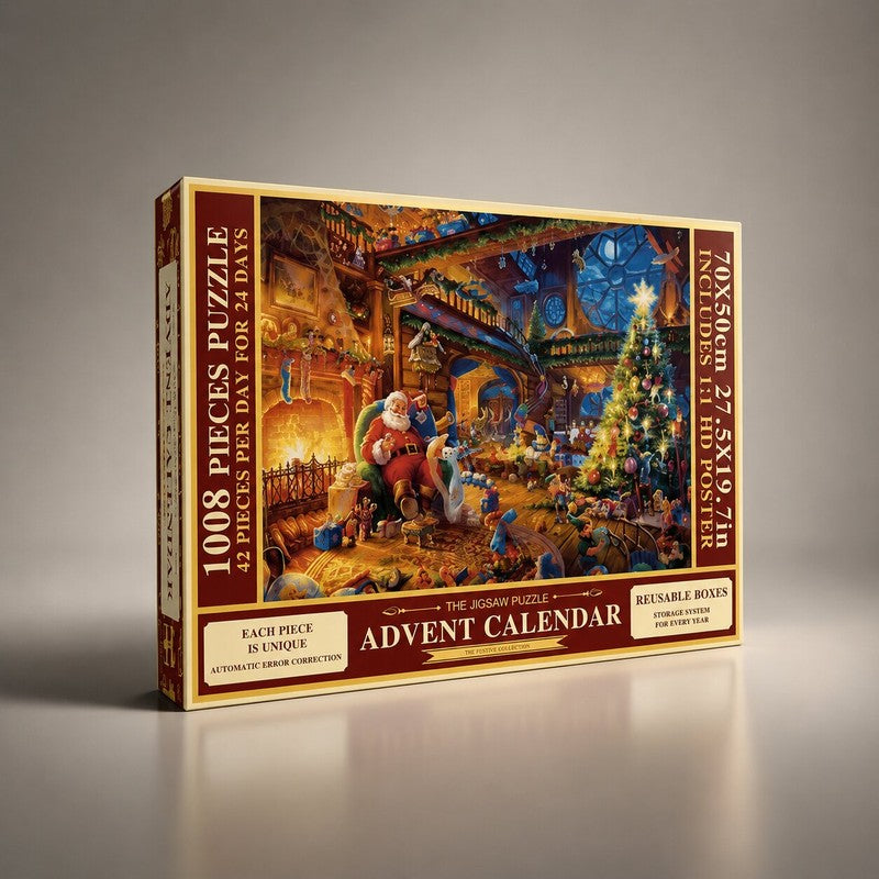 Christmas Jigsaw Advent Calendar – 1,008 Pieces – image 11
