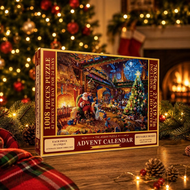 Christmas Jigsaw Advent Calendar – 1,008 Pieces – image 6