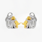 Dog Embrace Earrings, view 2