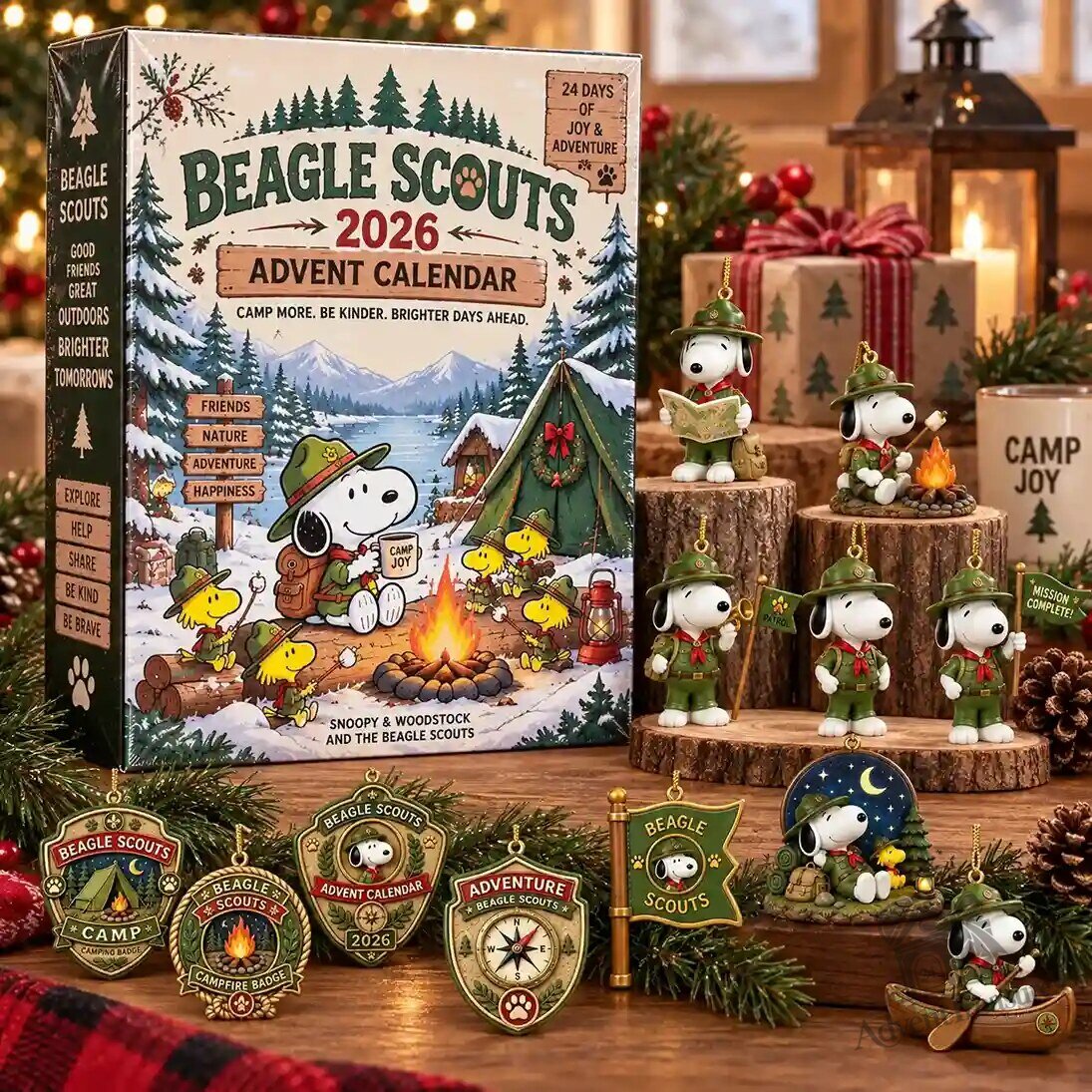 Snoopy Beagle Scout Advent Calendar 2026 – image 2