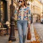 Cardigan with Folk Flowers – product image 2
