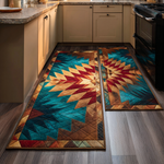 Amber Trail Kitchen Rug Set