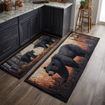 Bear Haven Kitchen Rug Set