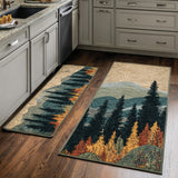Autumn Trail Kitchen Rug Set