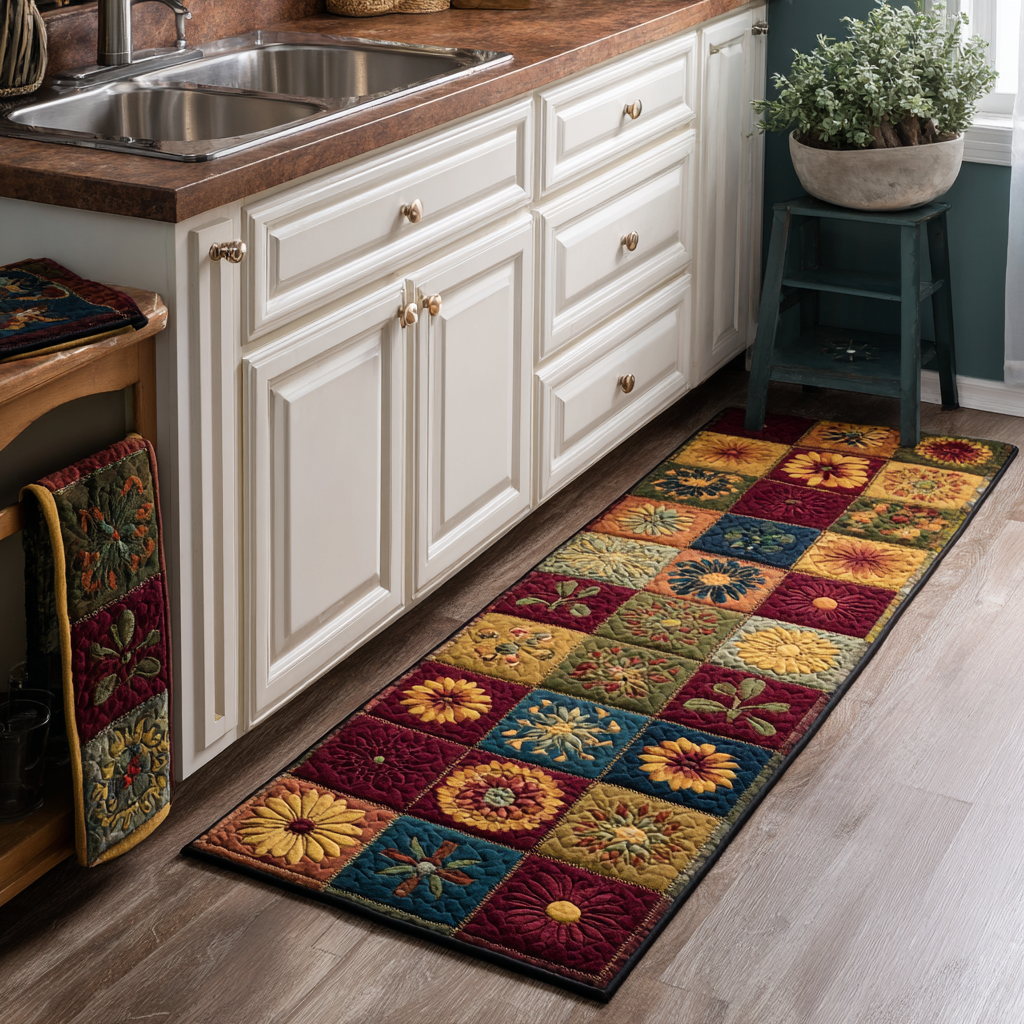 Nature's Glow Kitchen Rug Set