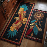Dreaming Eagle Kitchen Rug Set