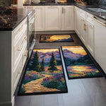 Forest Path Kitchen Rug Set