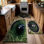 Forest Strength Kitchen Rug Set