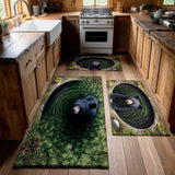 Forest Strength Kitchen Rug Set
