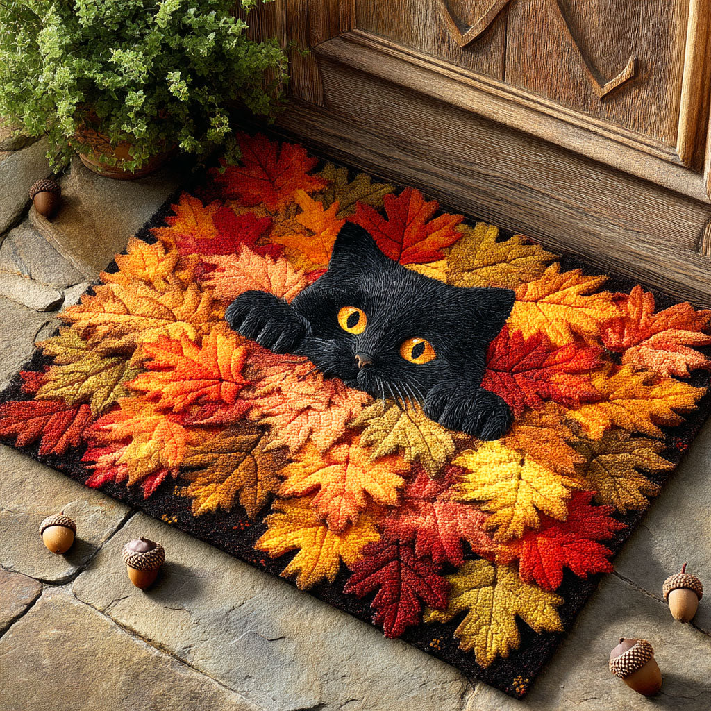 Amber Leaf Doormat