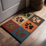 Animal Paw Prints Doormat, view 2