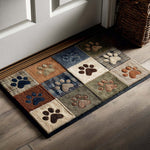 Animal Paw Prints Doormat, view 4