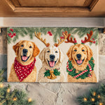 Triple Motif Doormat
