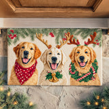 Triple Motif Doormat