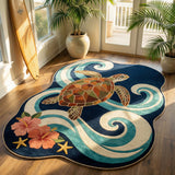 Tranquil Turtle Living Room Rug