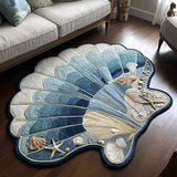 Seashell Shore Living Room Rug