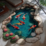 Tranquil Lagoon Living Room Rug