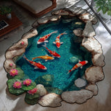 Tranquil Lagoon Living Room Rug