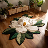 Floral Haven Living Room Rug