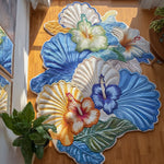 Royal Hibiscus Living Room Rug