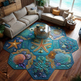 Coral Reef Living Room Rug