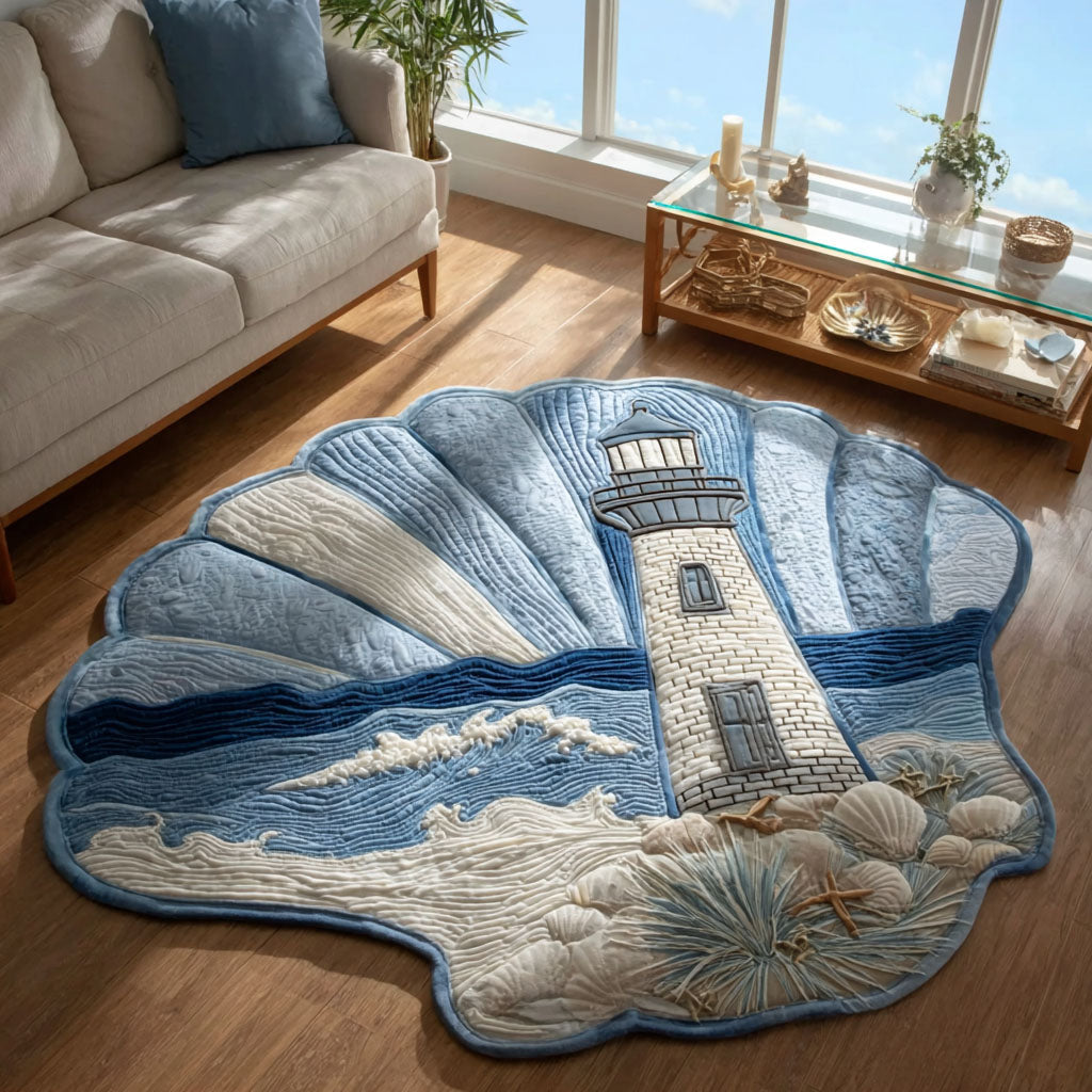 Coastal Calm Living Room Rug