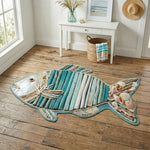 Coastal Horizon Living Room Rug