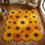 Sunflower Living Room Rug