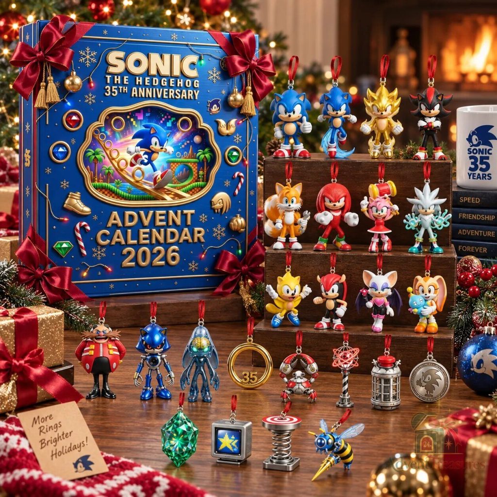 Sonic the Hedgehog 35th Anniversary Advent Calendar 2026 – image 1