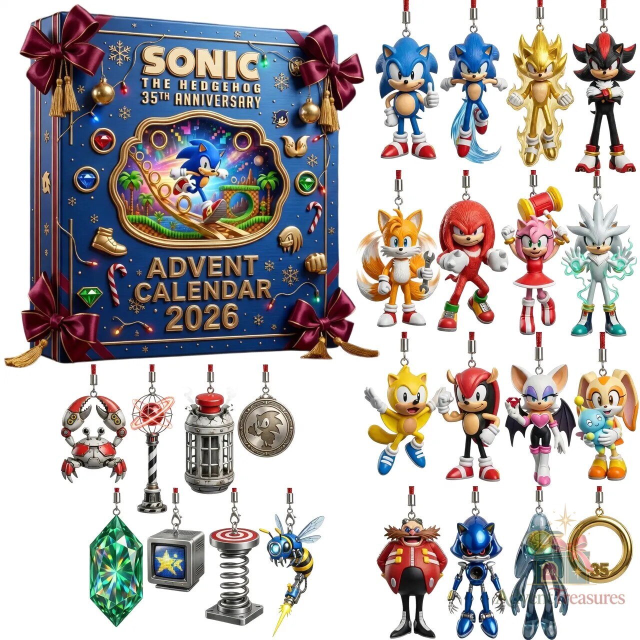 Sonic the Hedgehog 35th Anniversary Advent Calendar 2026 – image 2