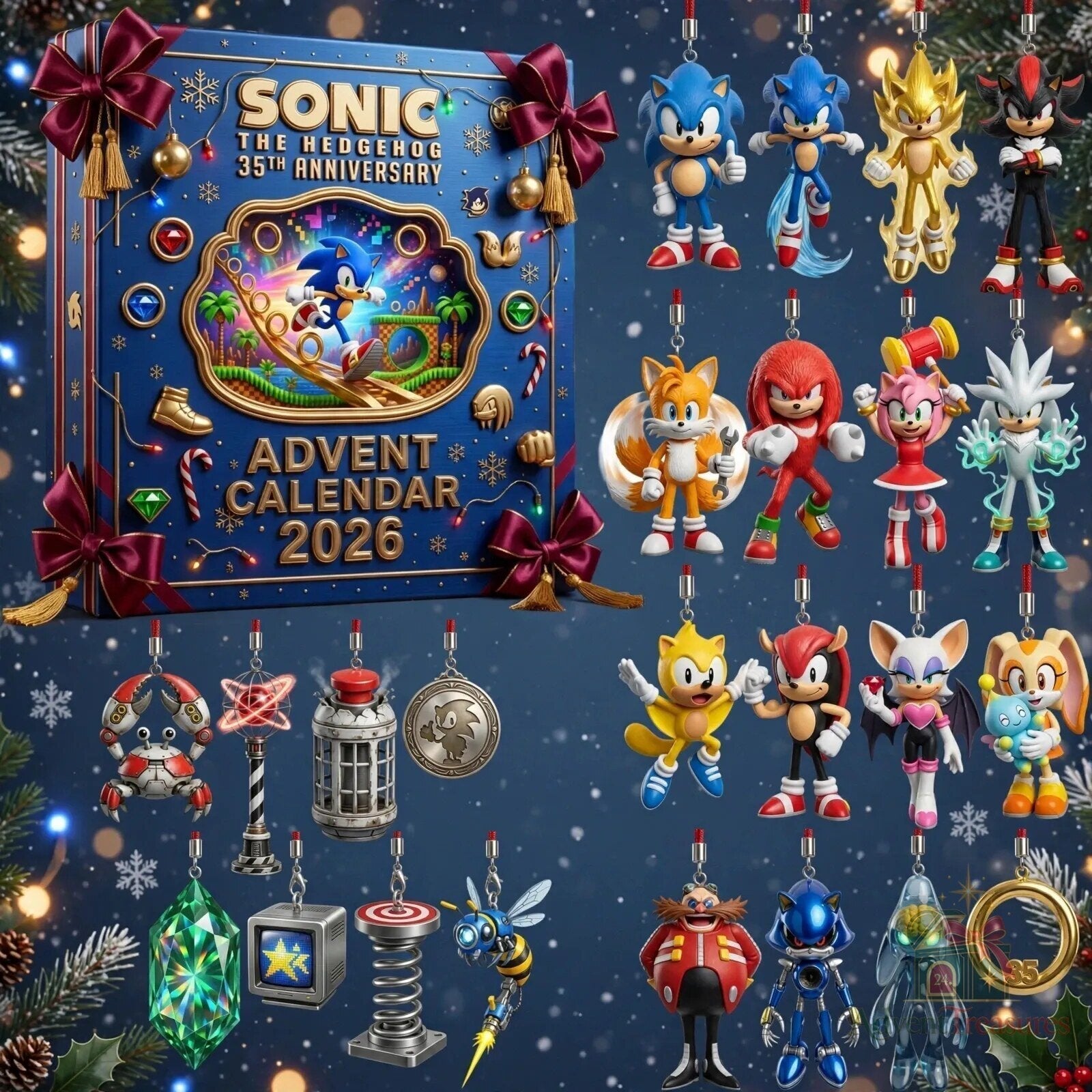 Sonic the Hedgehog 35th Anniversary Advent Calendar 2026 – image 3