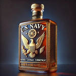 US Navy Special Edition Whisky Decanter, view 3